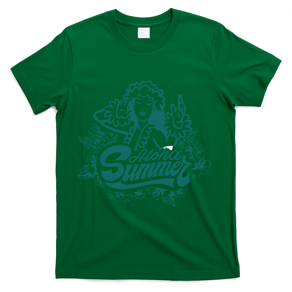 Aloha Summer T-Shirt - Green