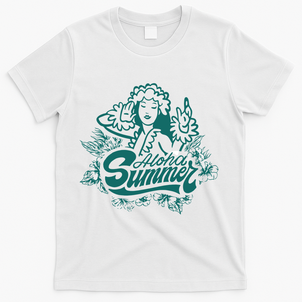 Aloha Summer T-Shirt - White
