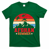 Afghan Summer Afghanistan Veteran Soldier T-Shirt - Green