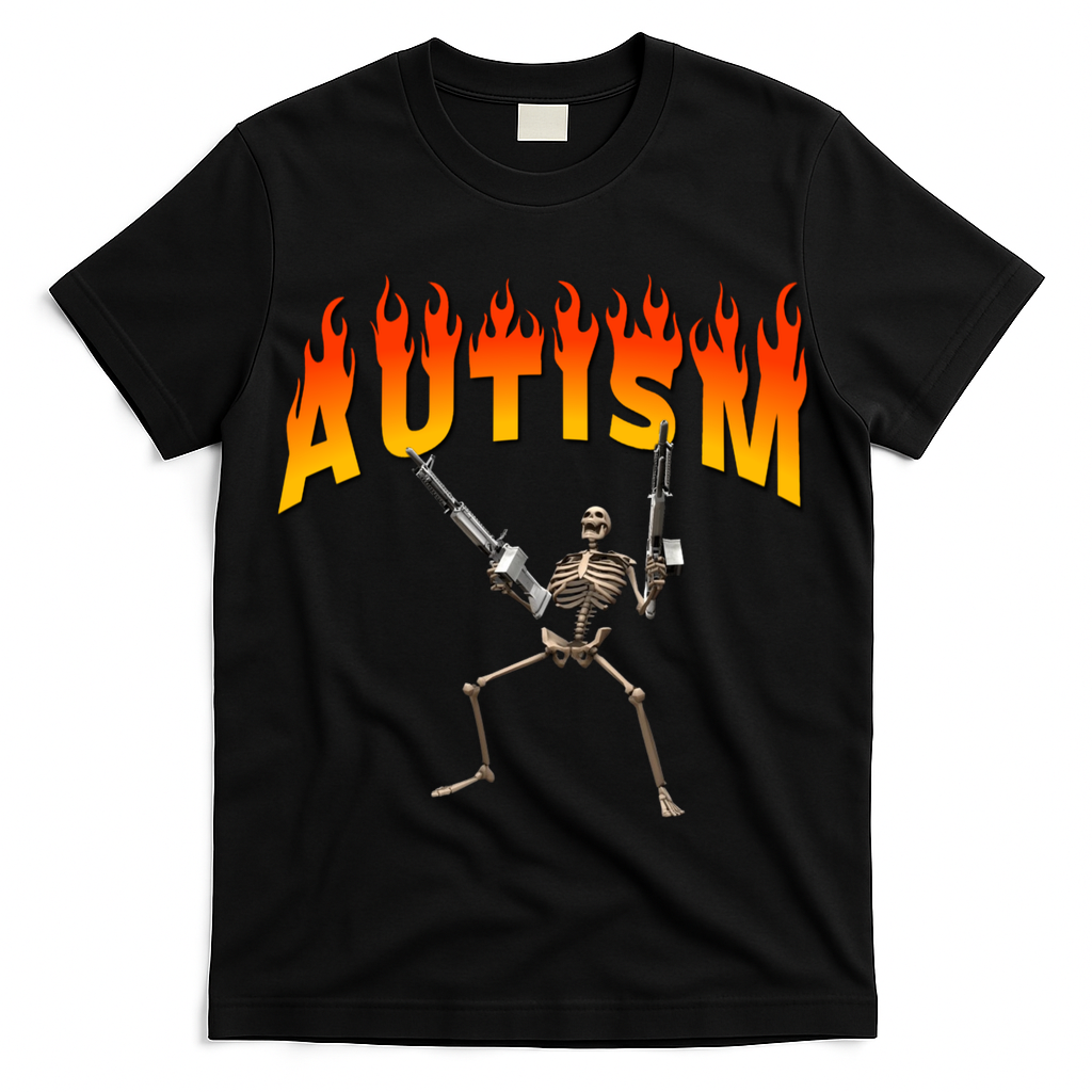 Autism Skeleton T-Shirt