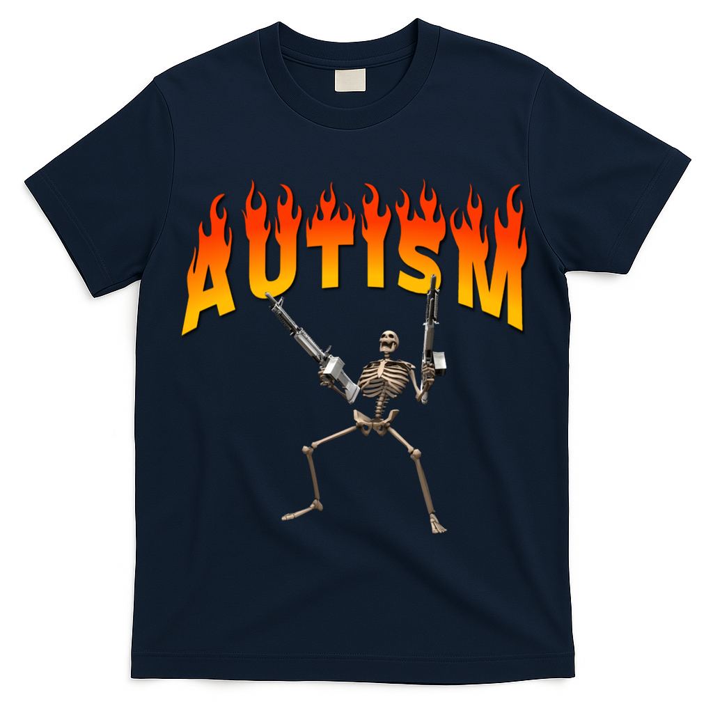 Autism Skeleton T-Shirt