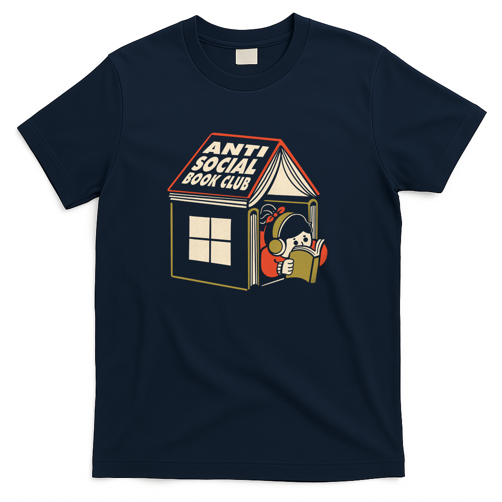 Anti Social Book Club - Navy