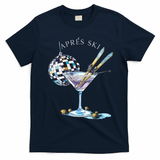 AprèS Ski Martini Winter Sport Christmas Meaningful Gift T-Shirt - Navy Blue