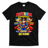 Autism Superhero Quotes Puzzle Pieces T-Shirt