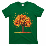 Autumn Tree Fall Lover T-Shirt - Green