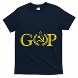 Anti Trump Gop Russian Republican Political T-Shirt - Navy