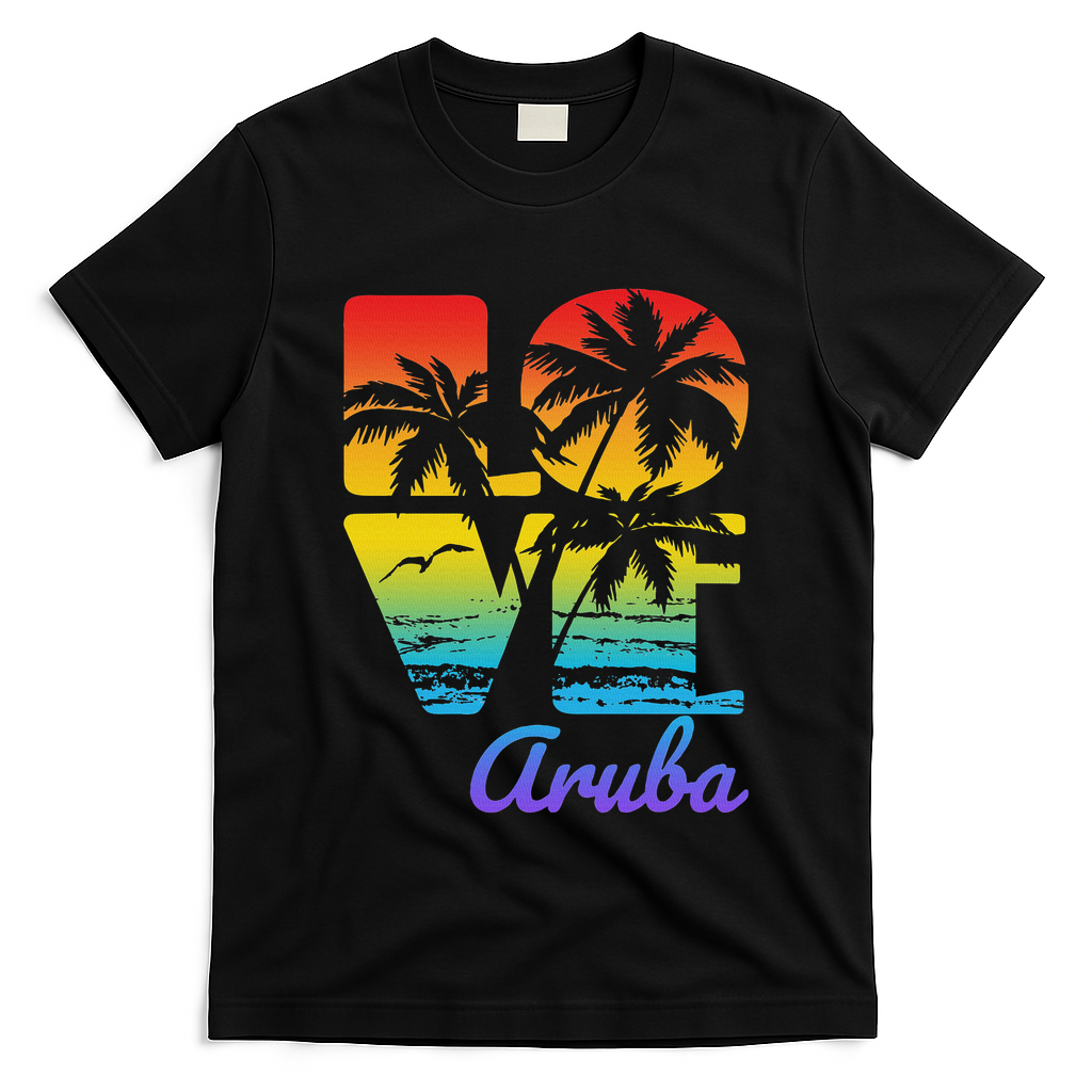 Aruba Tropical Love T-Shirt