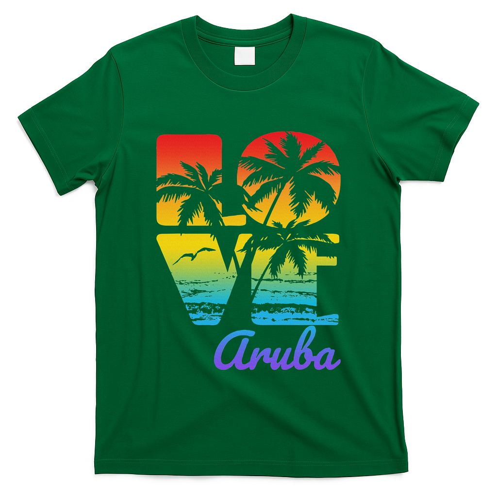 Aruba Tropical Love T-Shirt