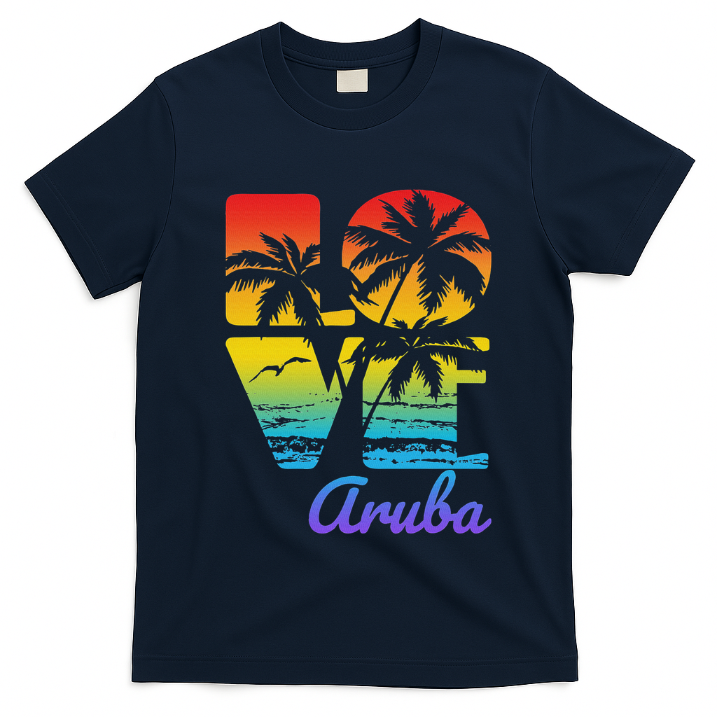 Aruba Tropical Love T-Shirt