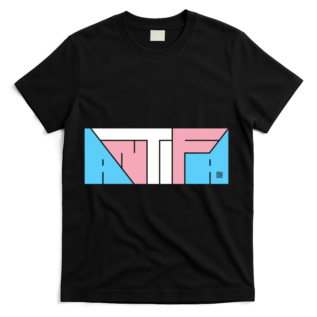 ANTIFA (trans) - Black