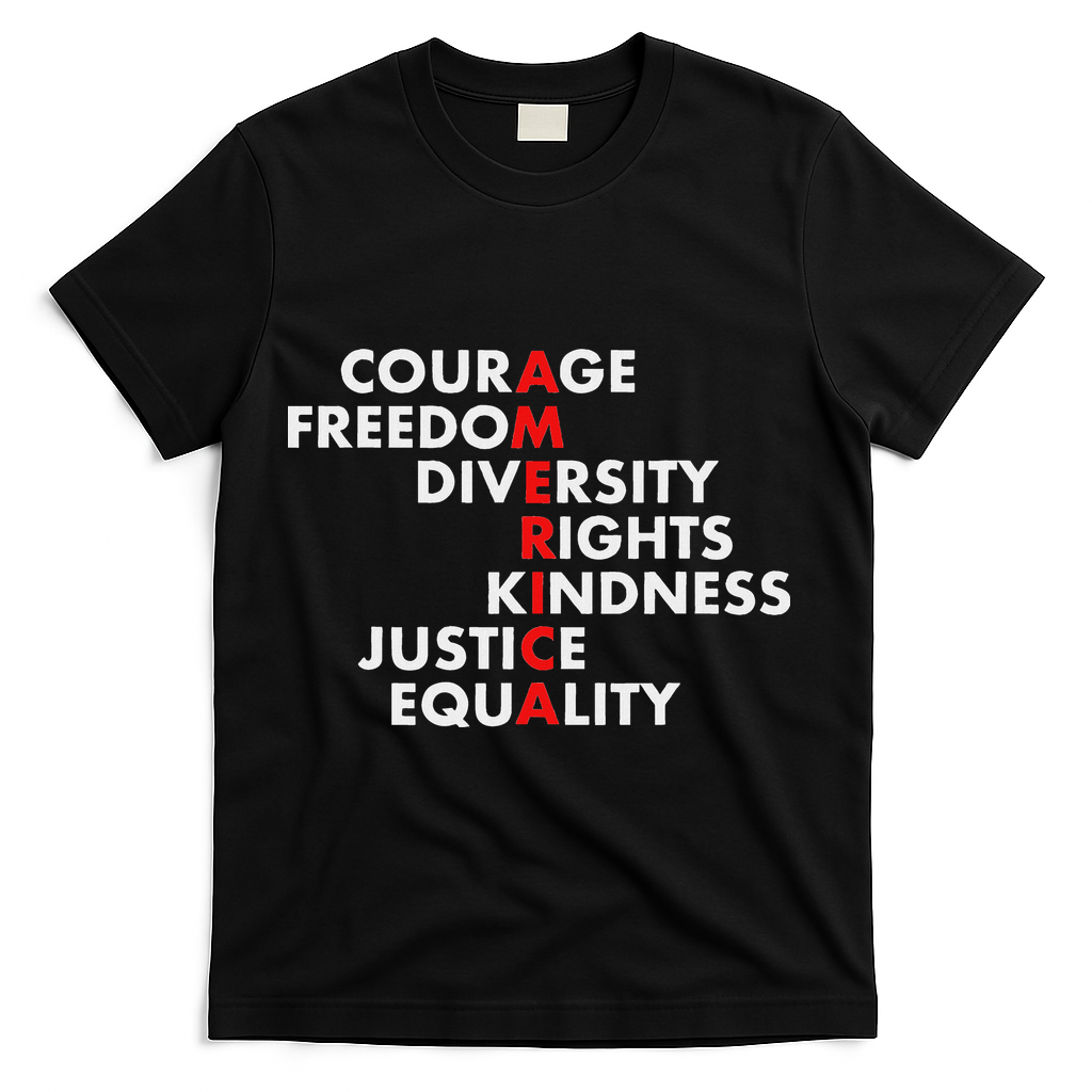 Anti Trump Resist Political T-Shirt - Black
