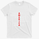 Anti Trump Resist Political T-Shirt - White