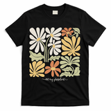 Anti Trump Subtle Not My President Flowers Statement T-Shirt - Black