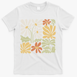 Anti Trump Subtle Not My President Flowers Statement T-Shirt - White