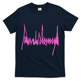 Autograph Trump Signature USA 47Th President Pro Trump T-Shirt - Navy