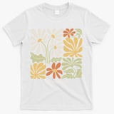 Anti Trump Subtle Not My President Flowers T-Shirt - White