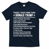 Anti Trump Sarcastic Political Humor Resistance Statement T-Shirt - Navy