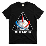 Artemis To The Moon T-Shirt - Black