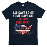 Anti Trump Veterans Against Trump Trump Sucks T-Shirt - Navy