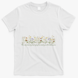 Anti Trump Wildflowers Corrupt Billionaires T-Shirt - White