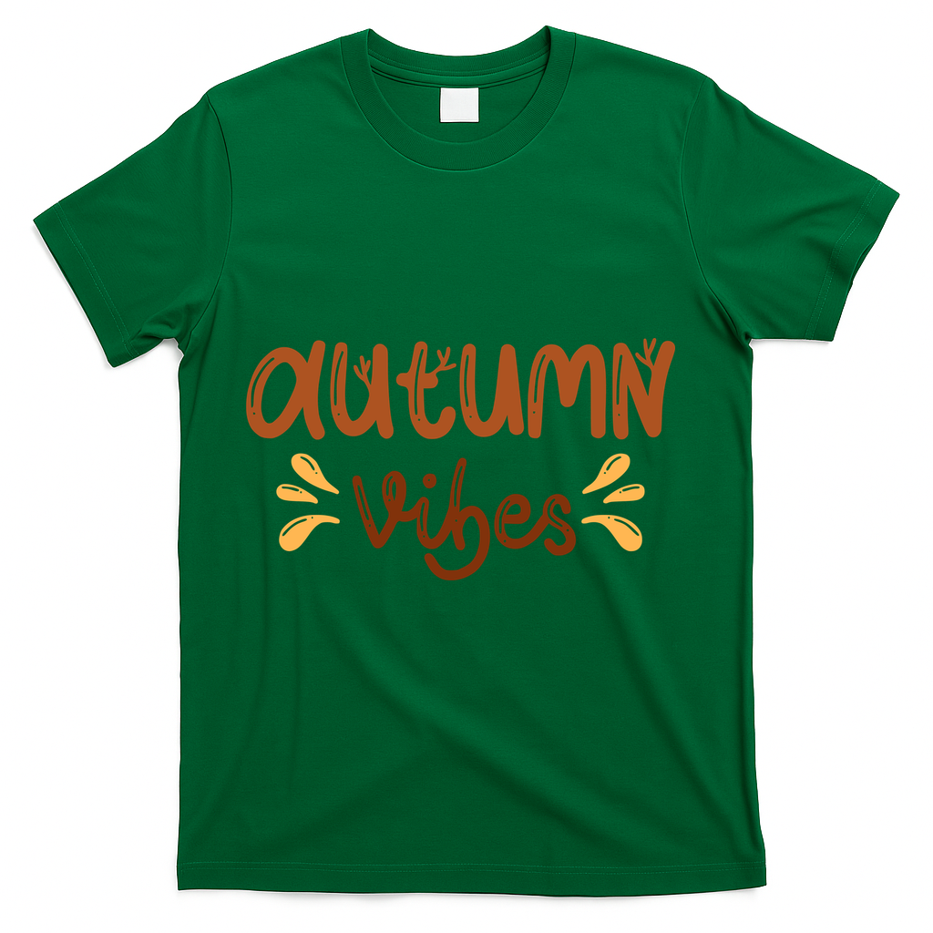 Autumn Vibes T-Shirt - Green