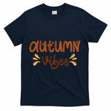 Autumn Vibes T-Shirt - Navy