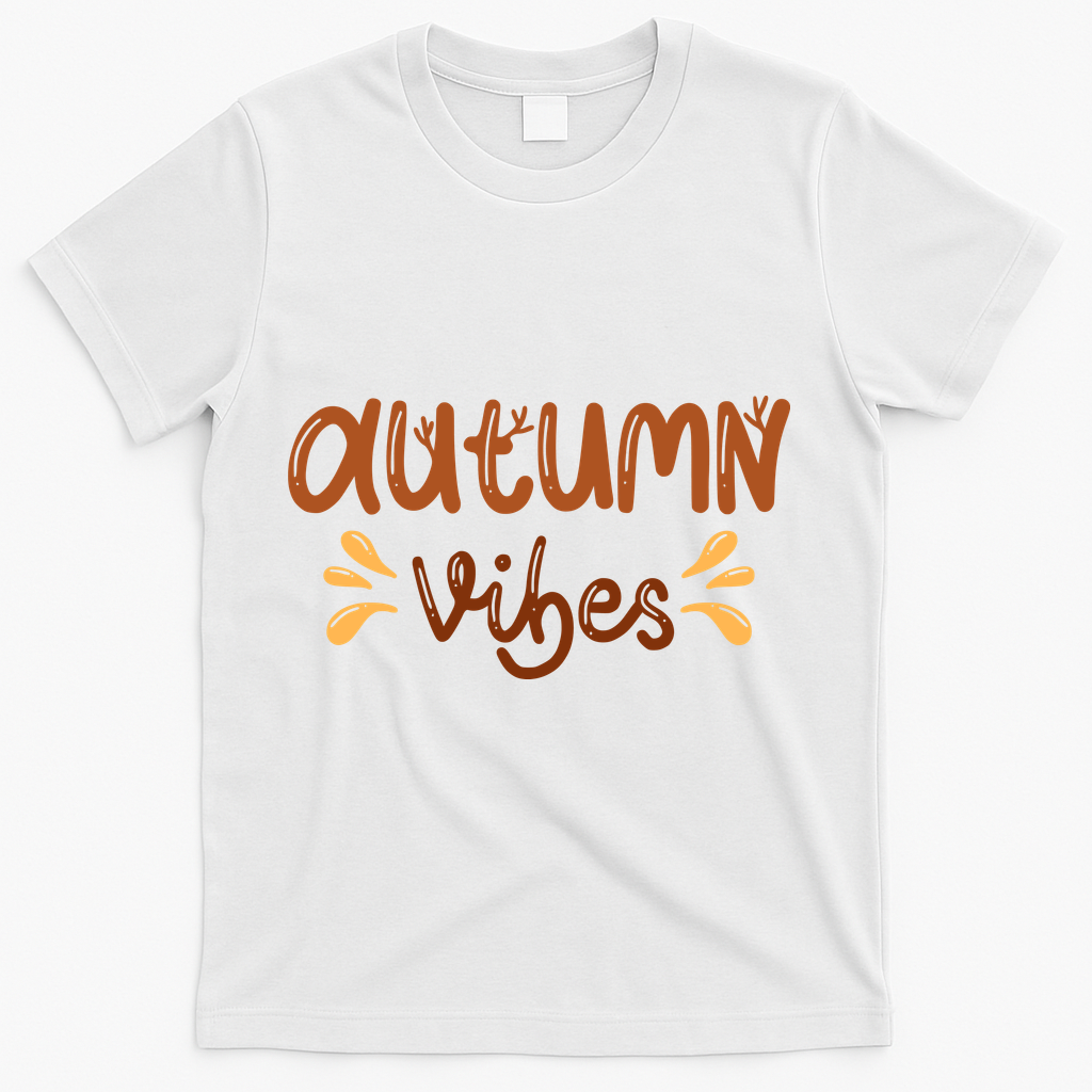 Autumn Vibes T-Shirt - White