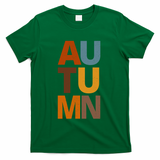 Autumn Vintage Fall T-Shirt - Green