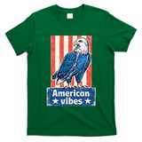 American Vibes USA Vintage Patriotic Eagle T-Shirt