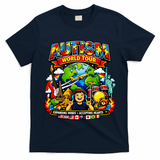 Autism World Tour Exapanding Minds Acepting Hearts T-Shirt