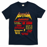 Autism World Tour Concert Be Kind Think Different T-Shirt