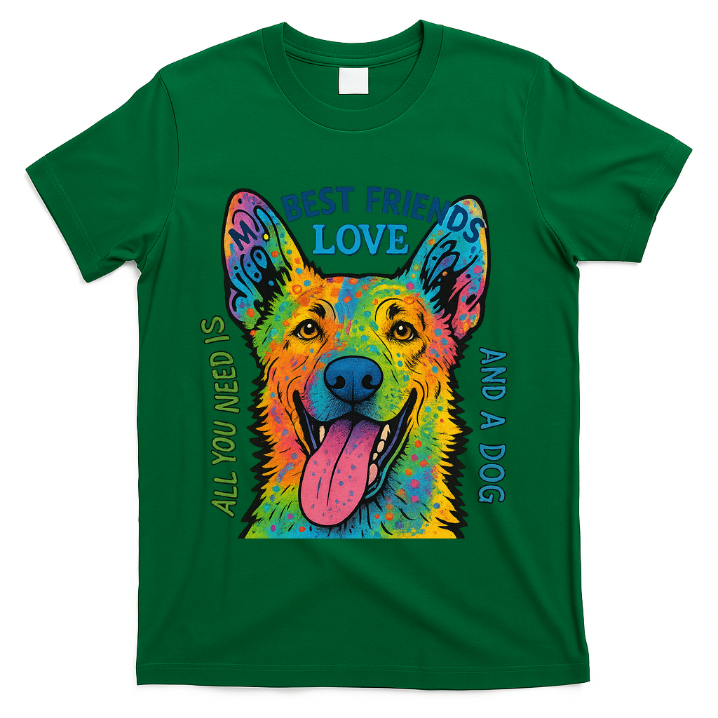 All You Need Is Love And A Dog T-Shirt