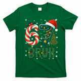 Bruh 67 Six Seven 6-7 Meme Christmas Funny T-Shirt - Irish Green