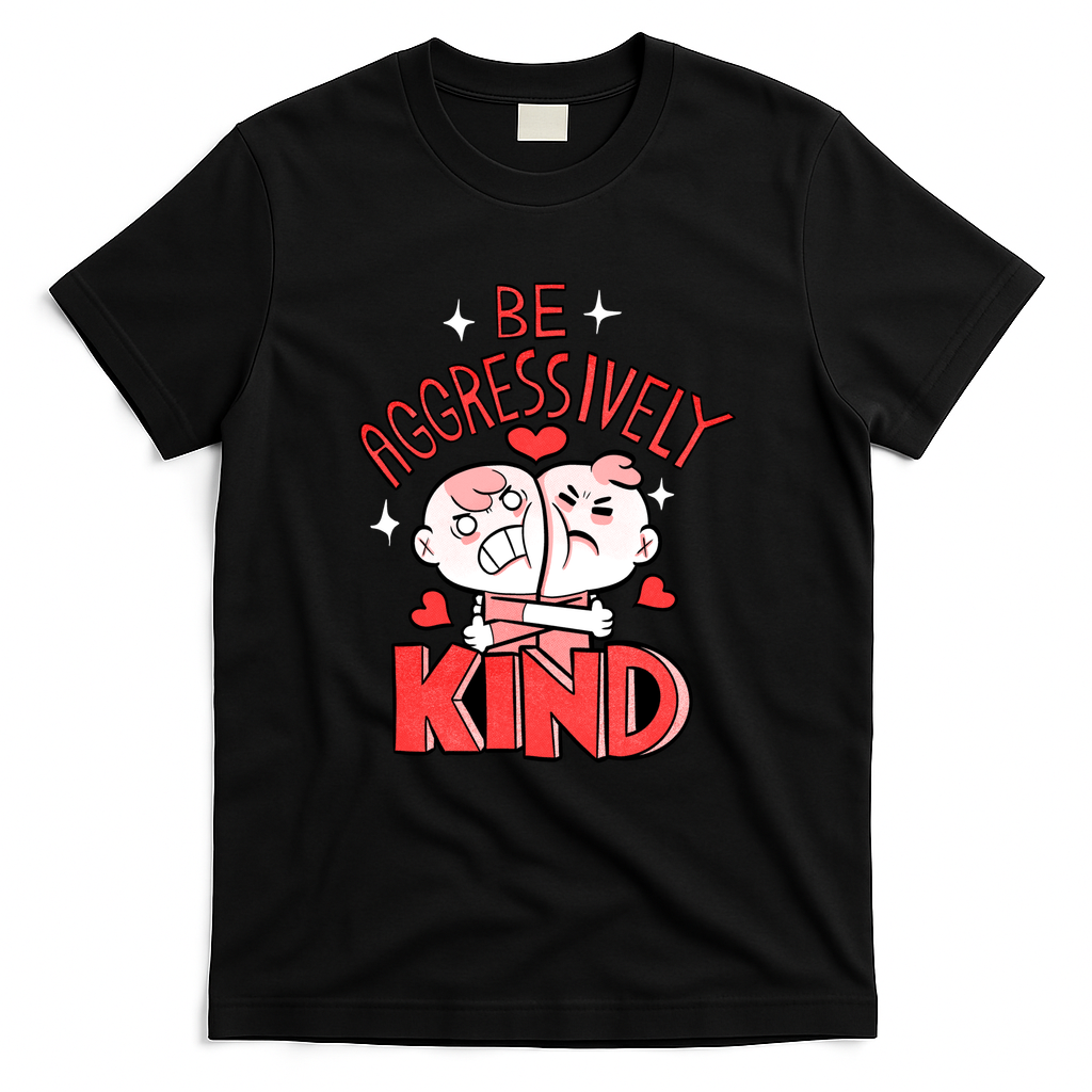 Be Aggressively Kind - Black