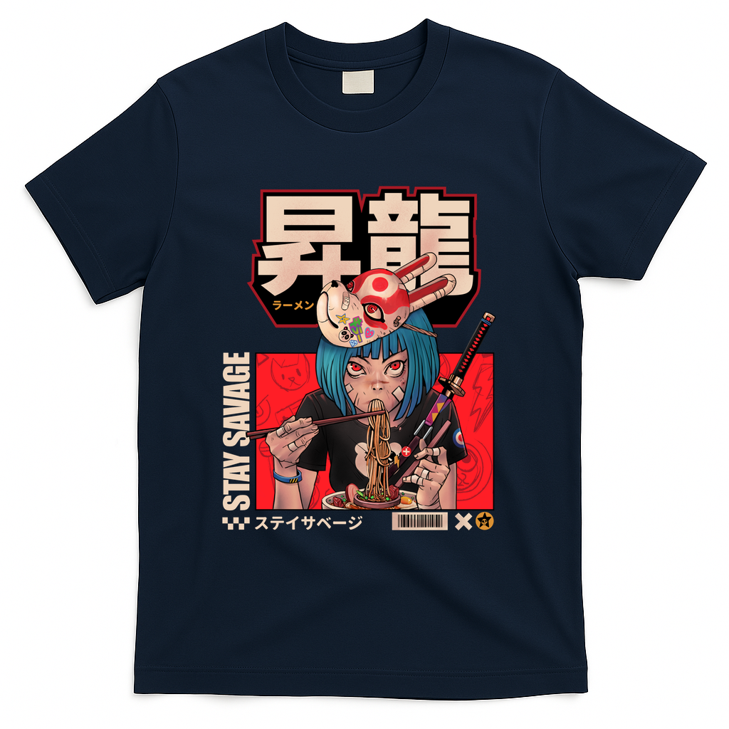Blood and Ramen - Navy