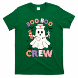 Boo Boo Crew Halloween Nurse T-Shirt - Irish Green