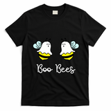Boo Bees Funny Halloween T-Shirt - Black