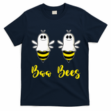 Boo Beez Funny Bee  Halloween Costume Bees T-Shirt - Navy Blue