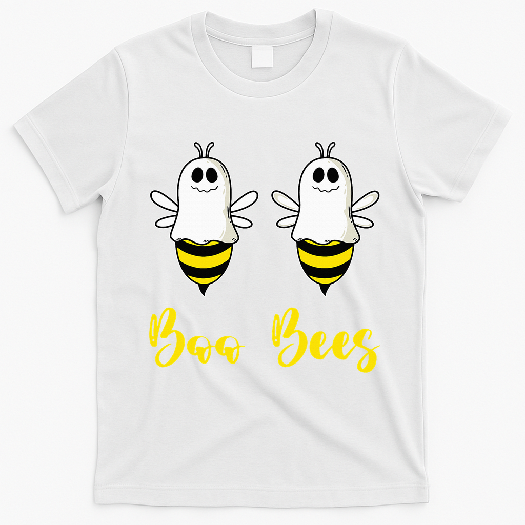 Boo Beez Funny Bee  Halloween Costume Bees T-Shirt - White