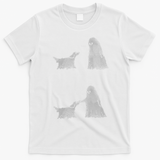 Boo Boop Ghost Dog Halloween T-Shirt - White