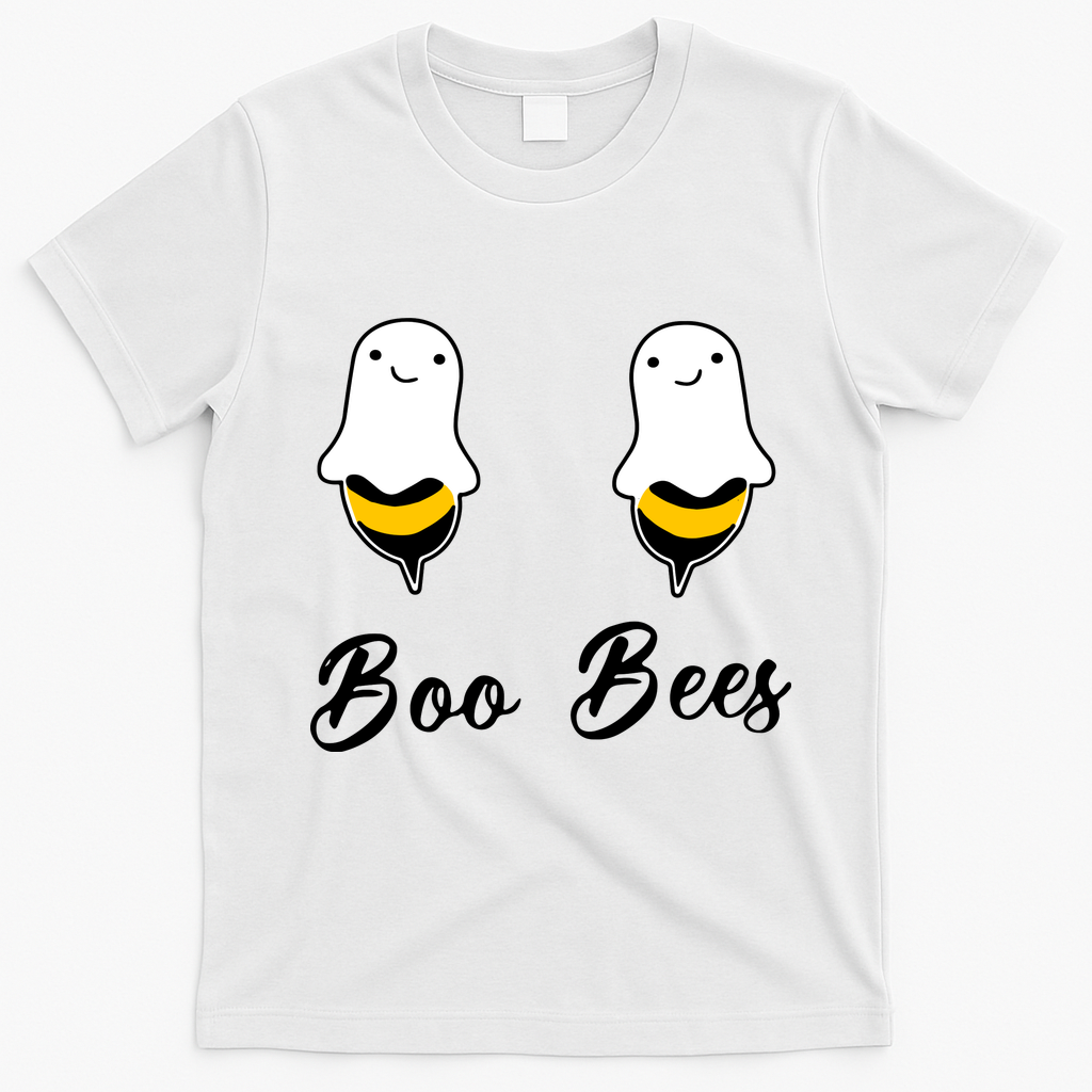 Boo Bees Halloween T-Shirt - White