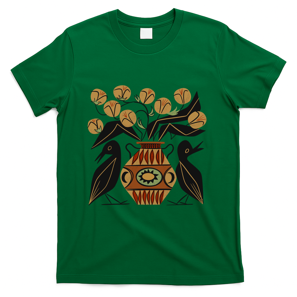 Blackbird Bouquet - Green