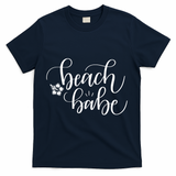 Beach Babe Summer T-Shirt - Navy