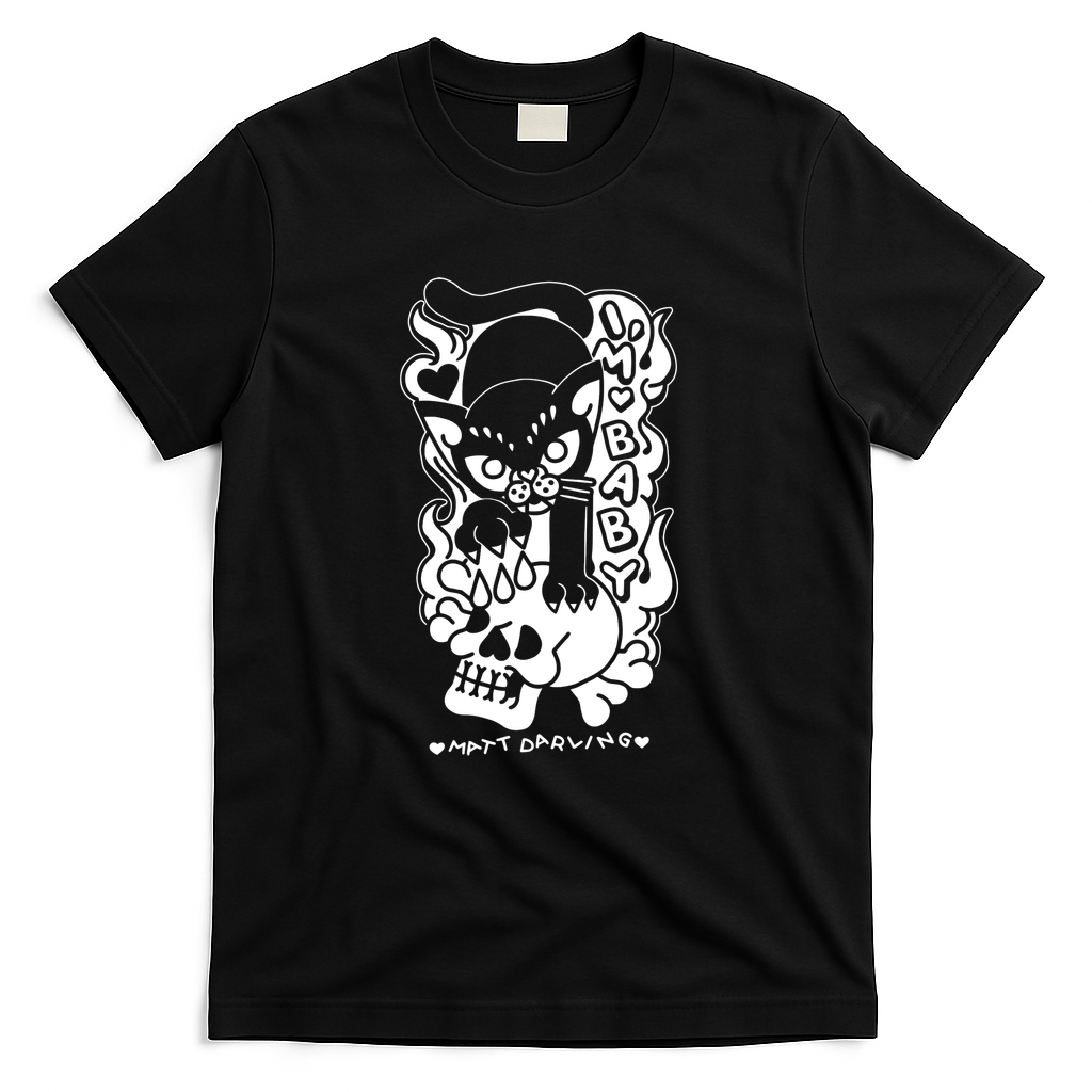 baby cat - Black