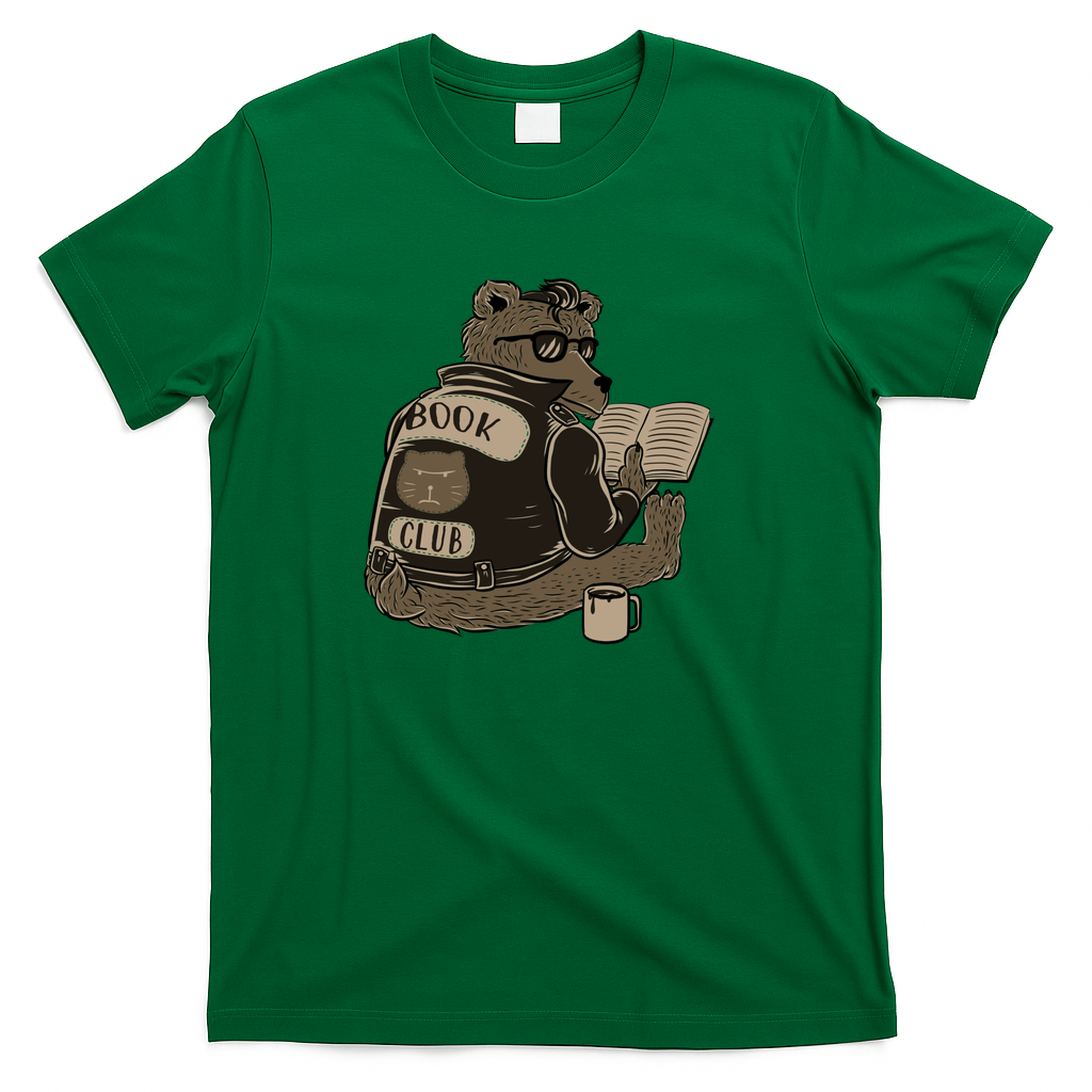Book Club Bear by Tobe Fonseca - Green