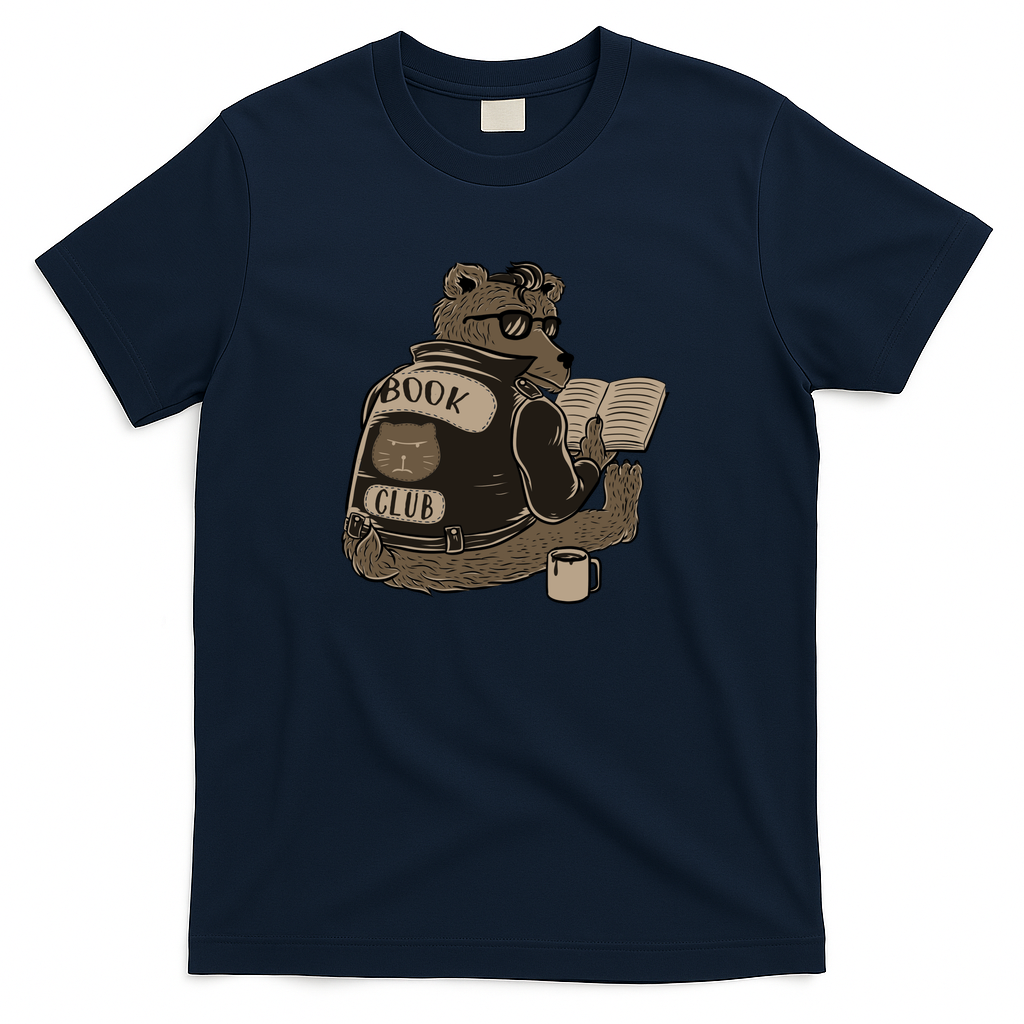 Book Club Bear by Tobe Fonseca - Navy