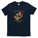 Book Club Cat Gang by Tobe Fonseca - Navy