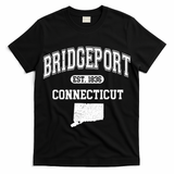 Bridgeport Connecticut Est. 1836 Varsity T-Shirt