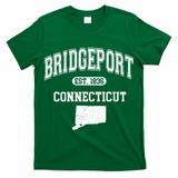 Bridgeport Connecticut Est. 1836 Varsity T-Shirt