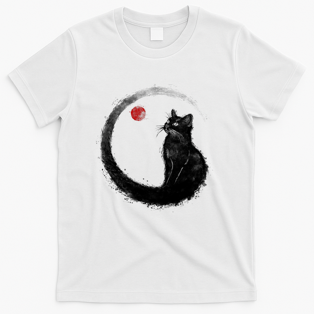 Black Cat Ink - White